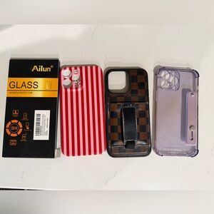 iPhone 13/14 pro max Cases and screen protectors